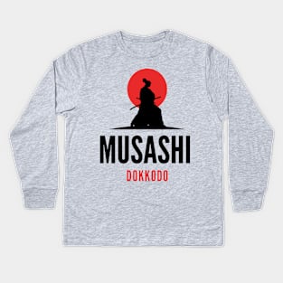 MUSASHI (DOKKODO) Kids Long Sleeve T-Shirt